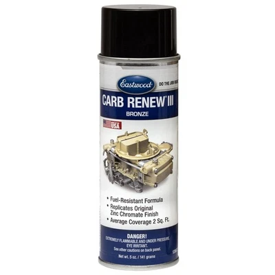 Carburador Eastwood de alta resistencia al combustible renovar aerosol de bronce 5 oz Foto 1 de 4