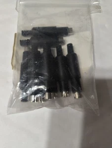 PHILMORE EMA3 3 PIN MINI DIN PLUG CONNECTOR Pk/9 New - Zdjęcie 1 z 7