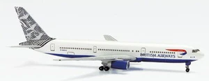 Herpa Wings 1:500 British Airways Boeing 767-300 Japan Produkt-ID 504348 RELSD 2002 - Bild 1 von 3
