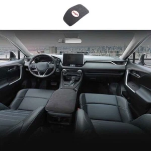 Cover Trim 1PCS Console Black Suede Gear Shift Knob For Toyota RAV4 2019-2023 - Picture 1 of 5