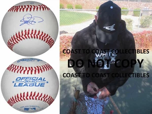 Aaron Rowand SF Giants White Sox Phillies signed autographed baseball COA proof - Picture 1 of 2