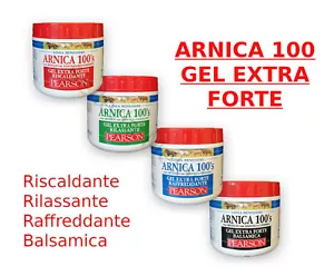 ARNICA 100 gel extra forte Riscaldante Raffreddante Balsamica Rilassante 500 Ml - Foto 1 di 5