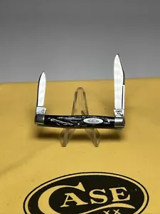 vintage CASE knife 1940-1964 rough Black STOCKMAN 6233 KNIFE very nice - Picture 1 of 5