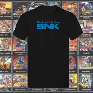 The Future Is Now SNK Unisex T Shirt - Neo Geo - Size: S M L XL XXL - Picture 1 of 3