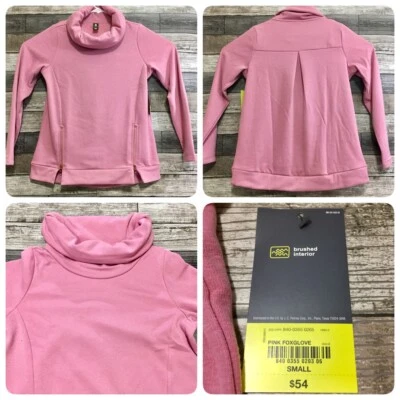 Xersion Fleece Sweatshirt Women’s S Pink Brushed Soft Interior Funnel Neck - Image 1 of 4