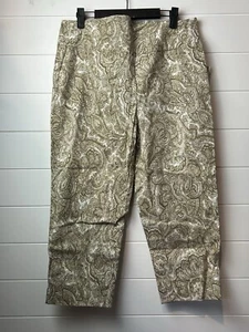 Women's New Directions Beige Capri Sz 14 - Picture 1 of 7