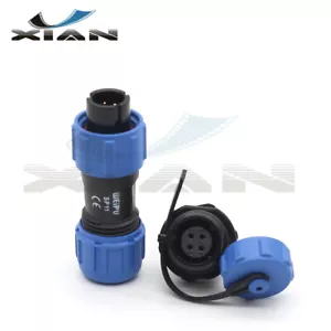 WEIPU SP11 4Pin Waterproof Wire Connector,Industrial Electrical Cable Connector - Picture 1 of 6