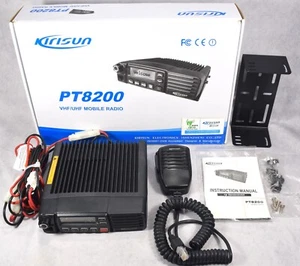 Kirisun PT8200 VHF/UHF Mobile FM Transceiver Ham Radio, Seems New in Box - Picture 1 of 15
