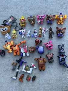 FNAF Five Nights At Freddy’s Figures PARTS ONLY LOT - Picture 1 of 5