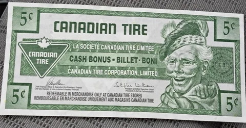 Argent Canadian Tire 5 Cents 0503693968 2013 Cover