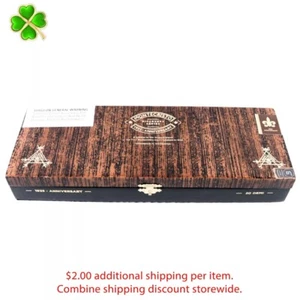 Caja de cigarros de madera vacía Montecristo Demi 1935 aniversario 12,25" x 4,5" x 1,75" - Imagen 1 de 10