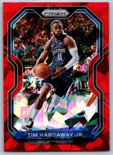 2020-21 Red Cracked Ice Prizm Tim Hardaway Jr. Dallas Mavericks #52