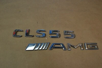 06-09 W219 MERCEDES BENZ CLS55 AMG TAPA MALETERO EMBLEMA LOGO Foto 1 de 3
