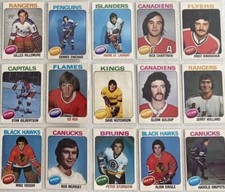 *(VA) 1975-76 O-pee-chee Hockey Singles 300-396**Select Your Cards🔽