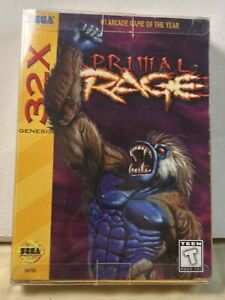 Primal Rage (Sega 32X, 1995) No Manual