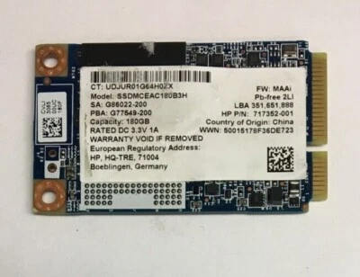180GB mSATA SSD mixed major brands - Image 1 of 3