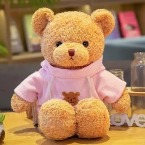 Oso de peluche lindo oso de peluche juguete de peluche 11,8 pulgadas para niñas niños - Imagen 1 de 5
