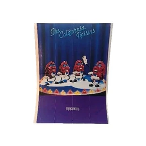 Vintage Poster THE CALIFORNIA RAISINS Priority Records 1987 - 15" X 22" Unframed - Picture 1 of 20