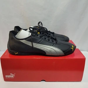 NEU PUMA Repli CAT III L Damen schwarz silber Zitrone Chrom Schuhe Turnschuhe 12 - Bild 1 von 8