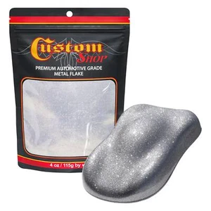 Custom Shop - Chrome Silver - 4-Ounce Standard Flake .015 Micron Size - Picture 1 of 1
