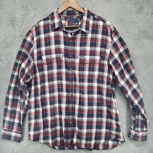 Old Navy Mens M Flannel Regular Fit Shirt Multicolor Pre-Owned - Picture 1 of 13