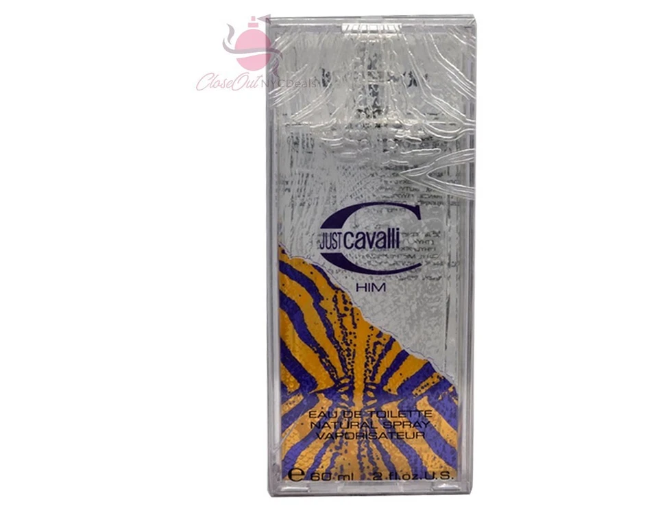 Just Cavalli for Him por Roberto Cavalli Colonia para Hombres 2.0 OZ/60 ml EDT Spray Foto 1 de 3