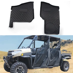 Front Anti Slip TPE Floor Mat Compatible with 2019-2023 Polaris Ranger XP 1000 - Picture 1 of 6