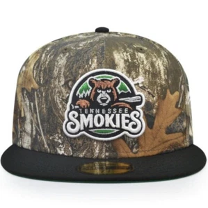 Sombrero Camuflado Árbol Tennessee Smokies - Talla 7 1/8 HatDreams 59Fifty Southern League ✅ - Imagen 1 de 5