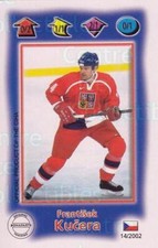 2001-02 Czech Bonaparte IQ Sport Blue #14 Frantisek Kucera