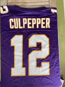 Minnesota Vikings DAUNTE CULPEPPER NFL Jersey. Hard To Find #12. XL Nike (10) - Picture 1 of 5