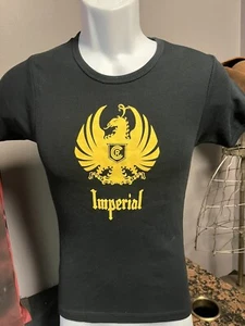 Camiseta Imperial Beer Cerveza Costa Rica Negra Grande Damas Pale Lager - Imagen 1 de 7