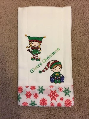 Precious Moments Navidad Personalizado Bebé Bordado Eructo Ropa Foto 1 de 3