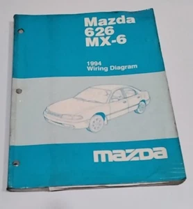 1994 Mazda 626, MX-6 Wiring Diagram - Picture 1 of 1