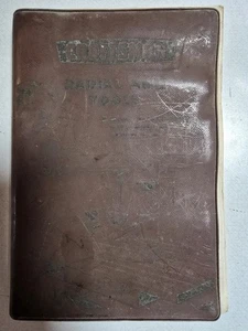Craftsman Radial Arm Saw Manual 1961 Vinyl Cover Spiral Bound Complete - Picture 1 of 4