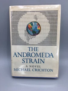 The Andromeda Strain Michael Crichton Knopf 1969 1st Edition Stated HC/ DJ - Bild 1 von 21