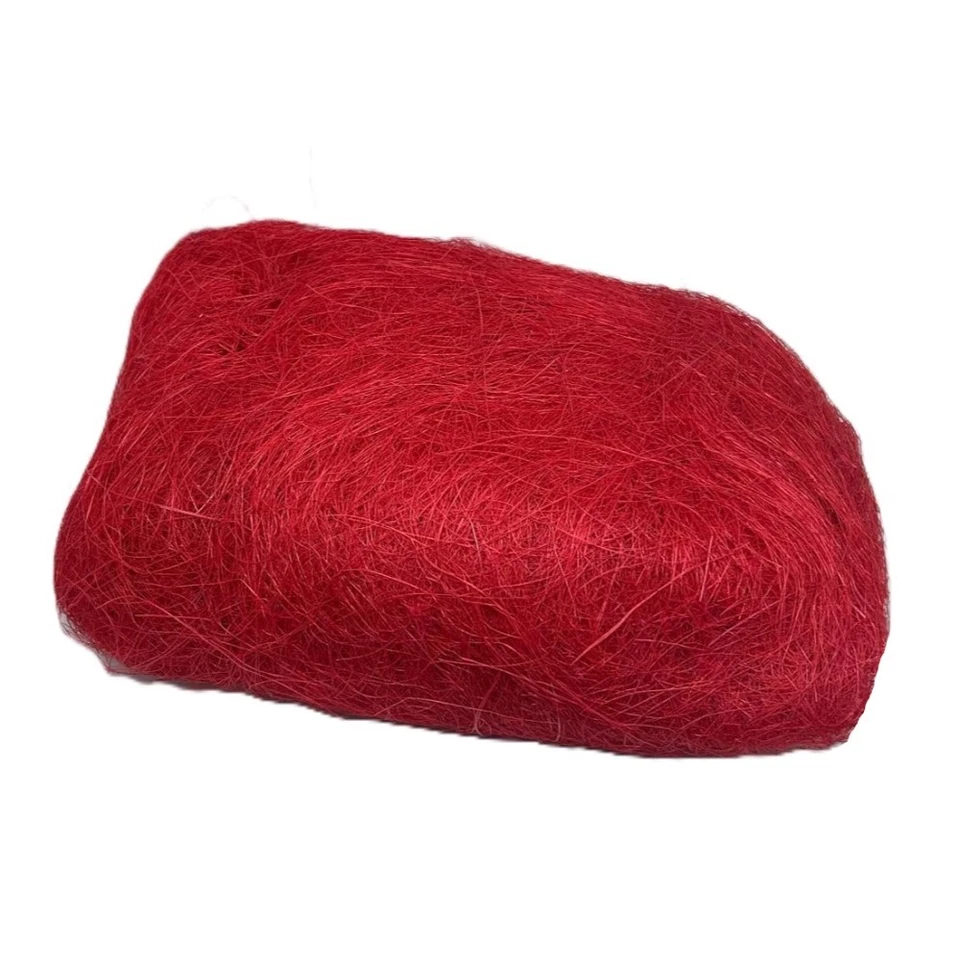 SUBITODISPONIBILE Confezione di SISAL da 250 grammi Colore ROSSO 1G5P