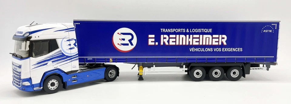 ELIGOR - Camion avec remorque - Transports E.REINHEIMER - DAF XG+ 4x2 - 1/43 ... - Photo 1/1