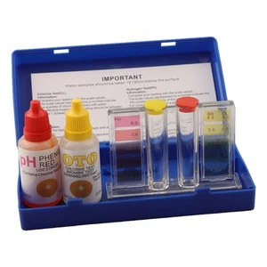 Einfach Zu Verwenden Aquariumzubehör PH -Wasserprüfungskit Swimmingpool -Tester - Bild 1 von 12