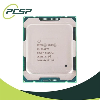 Intel Xeon E5-1650 v4 SR2P7 3.60GHz 6-Core 15MB LGA2011-3 CPU Processor - Image 1 of 2