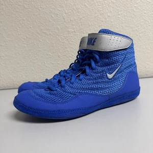 Nike Inflict 3 LE Wrestling Shoes 325256-401 Game Royal Mens Size 8 - Picture 1 of 7