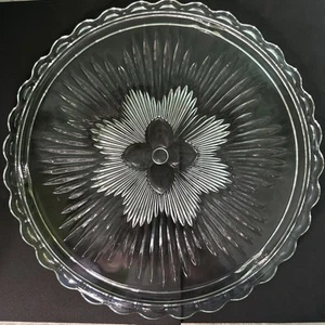 Vintage Princess House Heritage Cake Plate 11.25” D. Great Condition - Picture 1 of 3