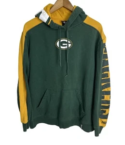 Green Bay Packers Herren Reebok Hoodie Sweatshirt Gr. Large - Bild 1 von 5