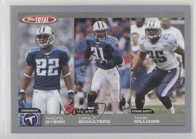 2004 Topps Total Silver Andre Dyson Lance Schulters Tank Williams #329 - Image 1 of 2