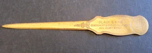 Vintage Black & King Stationary & Office Equipment Letter Opener Everett WA Ad - Picture 1 of 5