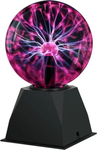 Plasma Ball Light, 6 Inch Touch Sensitive Glass Lightning Sphere, Christmas Gift - Picture 1 of 7