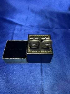 David Yurman Sterling Silver Classic Cable Rope Cufflinks - Picture 1 of 3