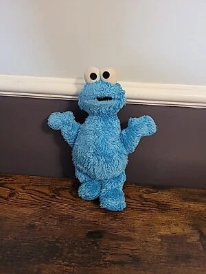 Juguete de peluche Cookie Monster Hasbro Plaza Sésamo 10" 2013 ojos suaves Foto 1 de 4
