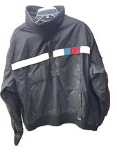 Vintage WHITE STAG Nylon Ski Black Jacket Mens Large USA