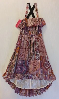 Hi-Lo Ruffle Girl Dress Size 6 - Image 1 of 4