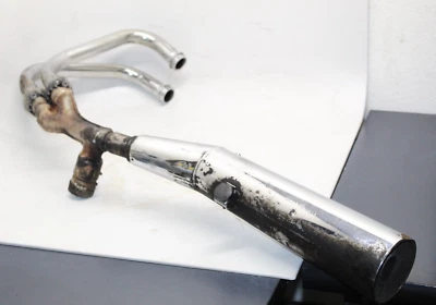 1995 Honda CB 750 CB750 Nighthawk Left Side Muffler Pipe Exhaust - Image 1 of 4
